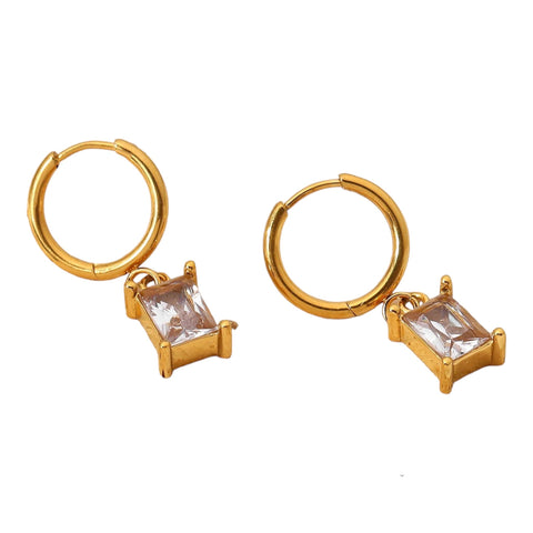 Huggie hoop earrings | Lotus