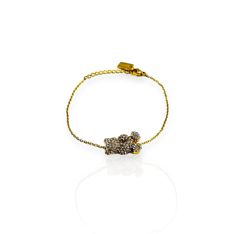 bracelet nounours en acier inoxydable