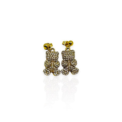Boucles d’oreilles pendantes nounours | Alicia