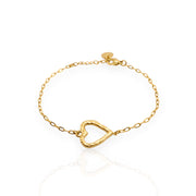 Bracelet pendentif coeur | Scarlet