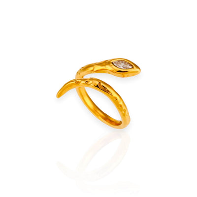 bague réglable plaqué or