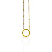 Collier anneau torsade | Livy