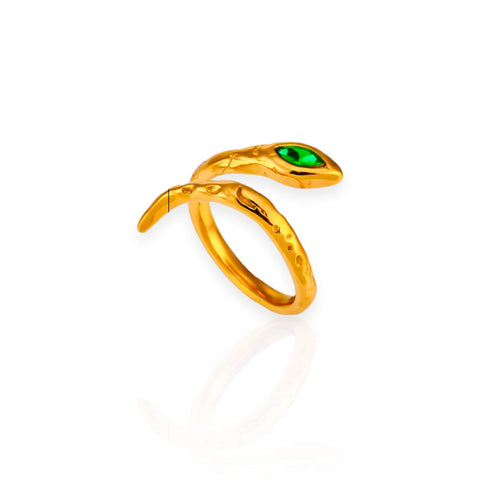 bague réglable plaqué or