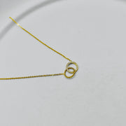collier acier inoxydable plaqué or fatyna paris