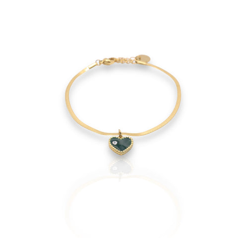 Bracelet à pendentif coeur | Osa