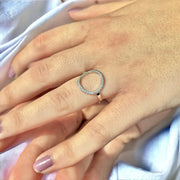 bague réglable plaqué or
