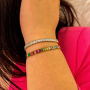 bracelet diamant plaqué or fatyna