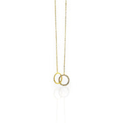 collier acier inoxydable plaqué or fatyna paris