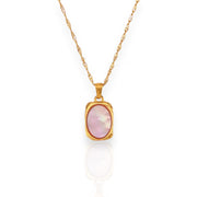 Collier pendentif coquillage d’ormeau naturel | Diary