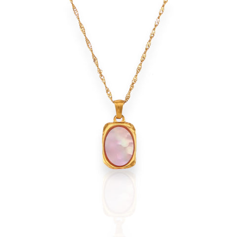 Collier pendentif coquillage d’ormeau naturel | Diary