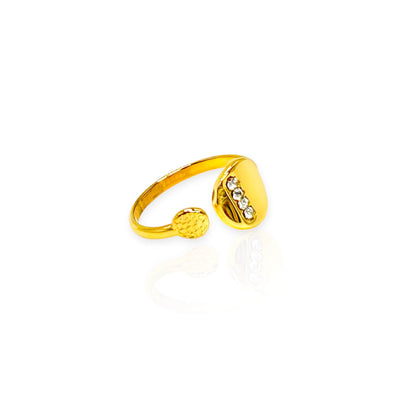 Bague ouverte plaqué Or