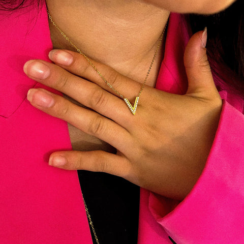 collier plaqué or inoxydable